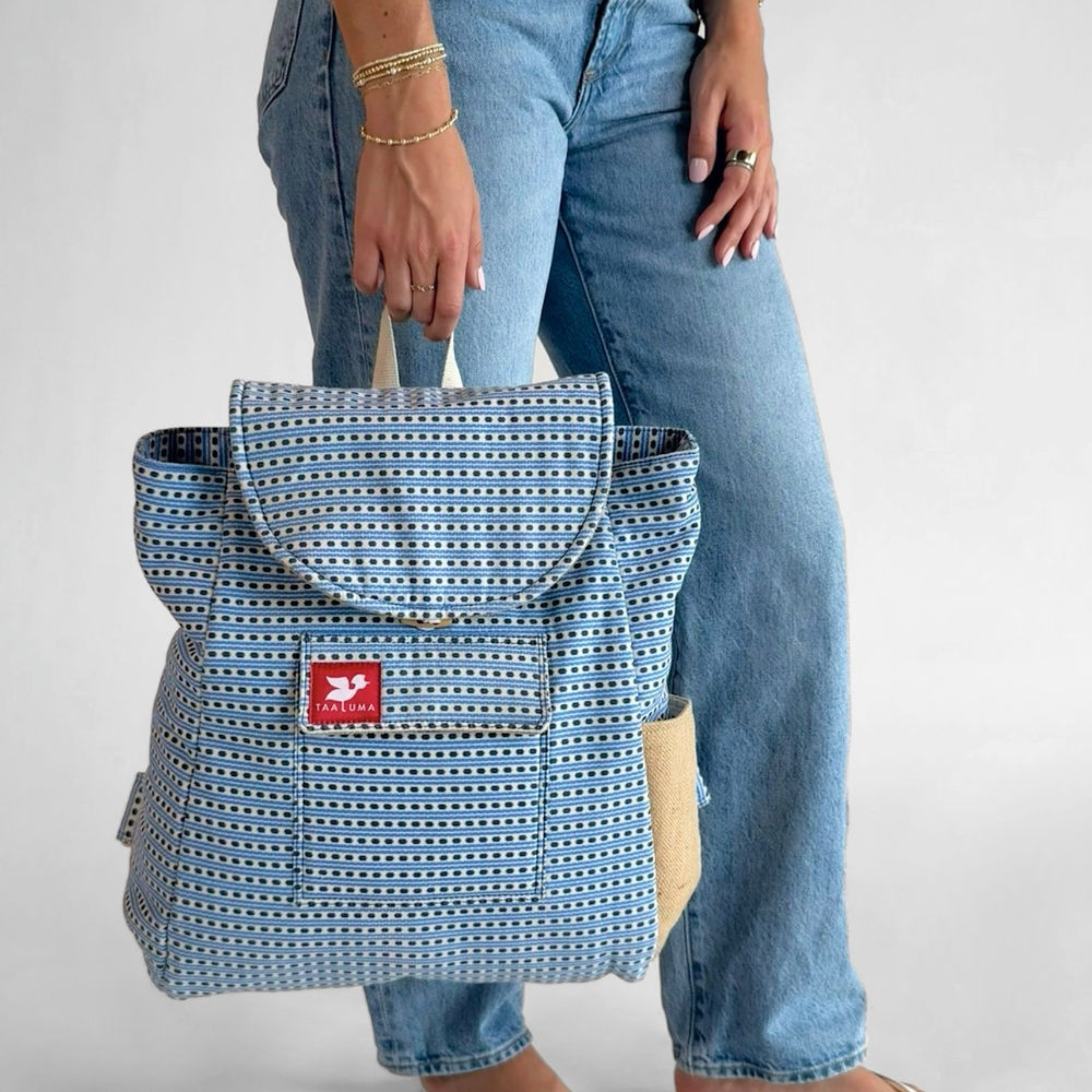 Myanmar Backpack Tote