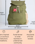 Mali Backpack Tote