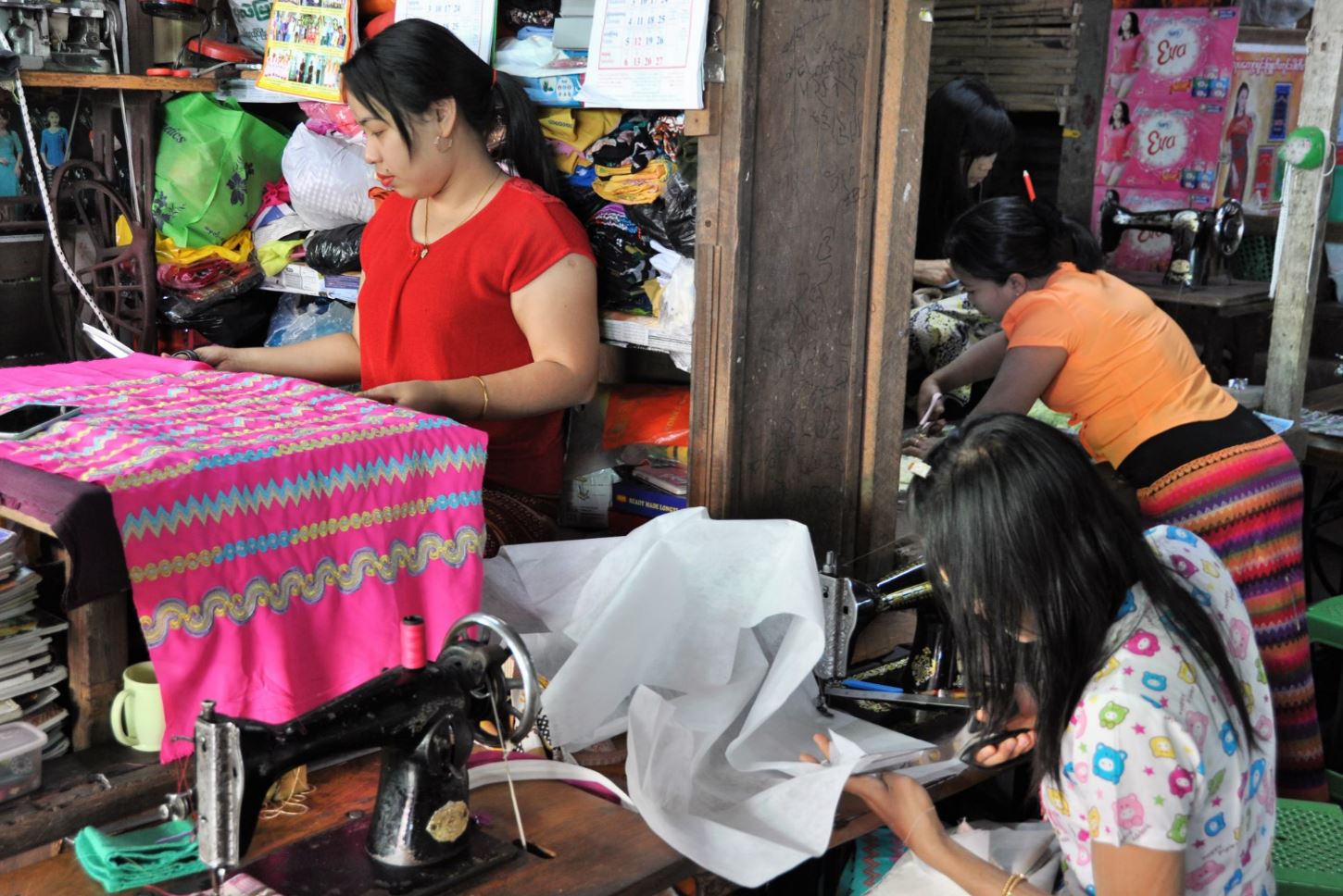 Myanmar Tote (by Aaron John)