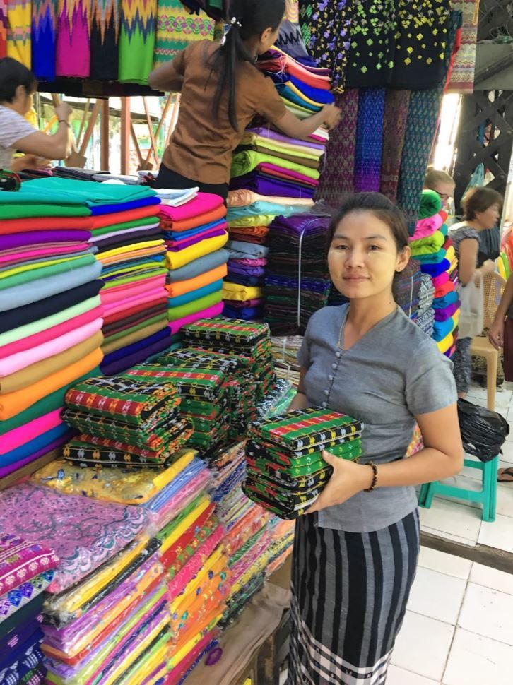 Myanmar Tote (by Aaron John)