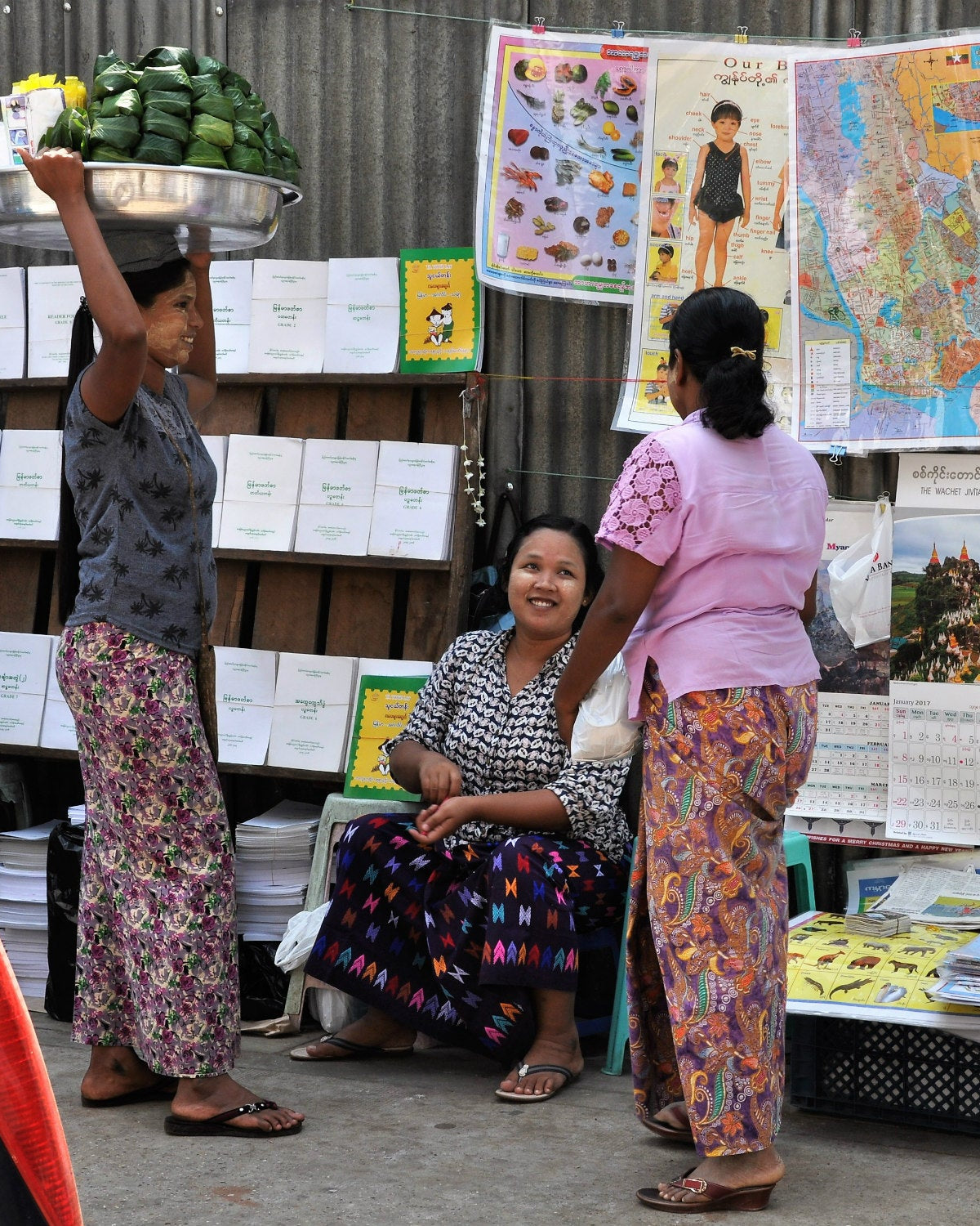 Myanmar Tote (by Aaron John)